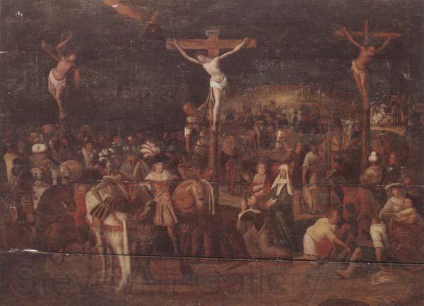 unknow artist The crucifixion Spain oil painting art